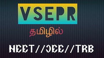 VSEPR THEORY & EXAMPLES //NEET//TRB //JEE