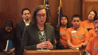 Oregon Gov. Kate Brown on pay equity