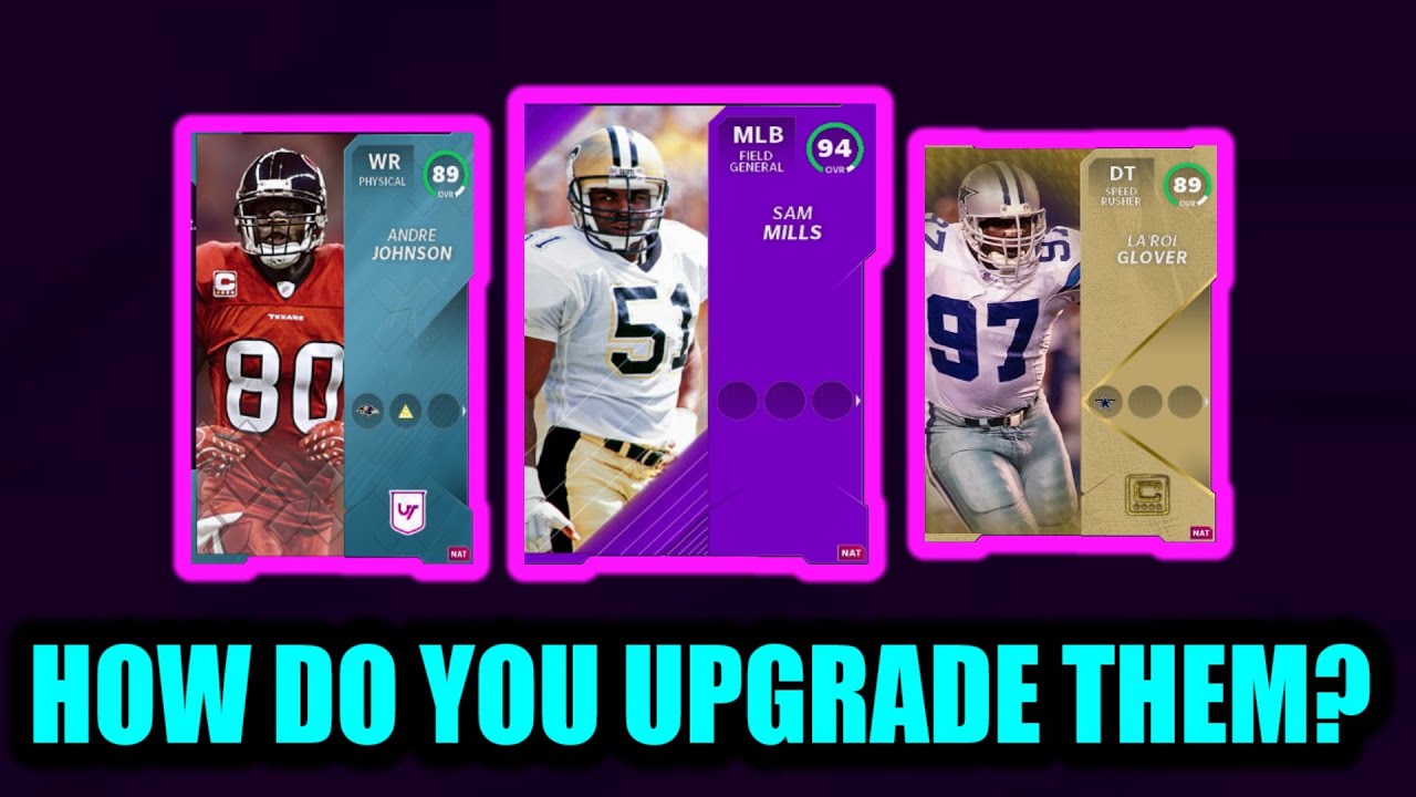 HOW TO UPGRADE MUT MASTER SAM MILLS, ANDRE JOHNSON, AND YOUR TEAM