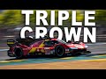 Twisted  triple crown of motorsport