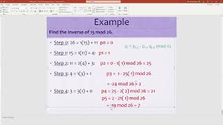 RSA Example شرح مسألة