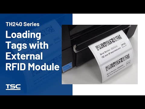 Loading tags with external RFID module