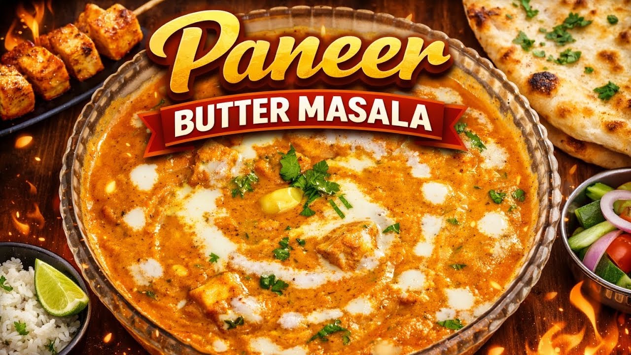 Restaurant-style Paneer Butter Masala