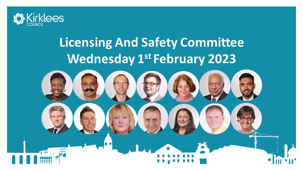 Kirklees Council Licensing and Safety Committee 1st February 2023