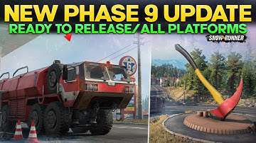 New Huge Phase 9 Update Ready to Release on All Platforms in SnowRunner Everything You Need to Know