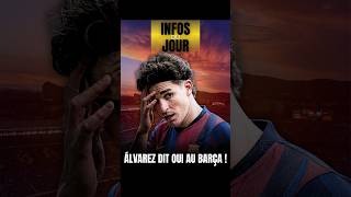 🚨 Julián Álvarez pousse pour signer au Barça ! - Infos du jour 💙❤️
