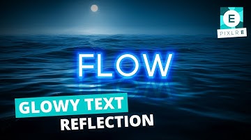 How to create glowy text | Pixlr E