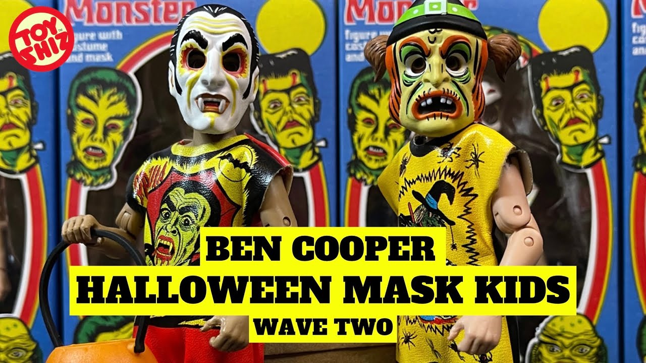 2024 DRACULA & WITCH BEN COOPER HALLOWEEN MASK KIDS | Wave Two