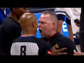 Nuggets head coach michael malone furious with the referee