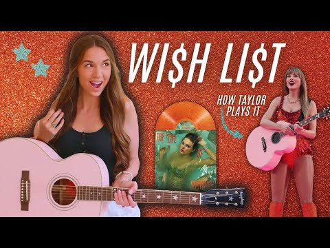 Wi$h Li$t - Taylor Swift | Guitar Chords + Tutorial