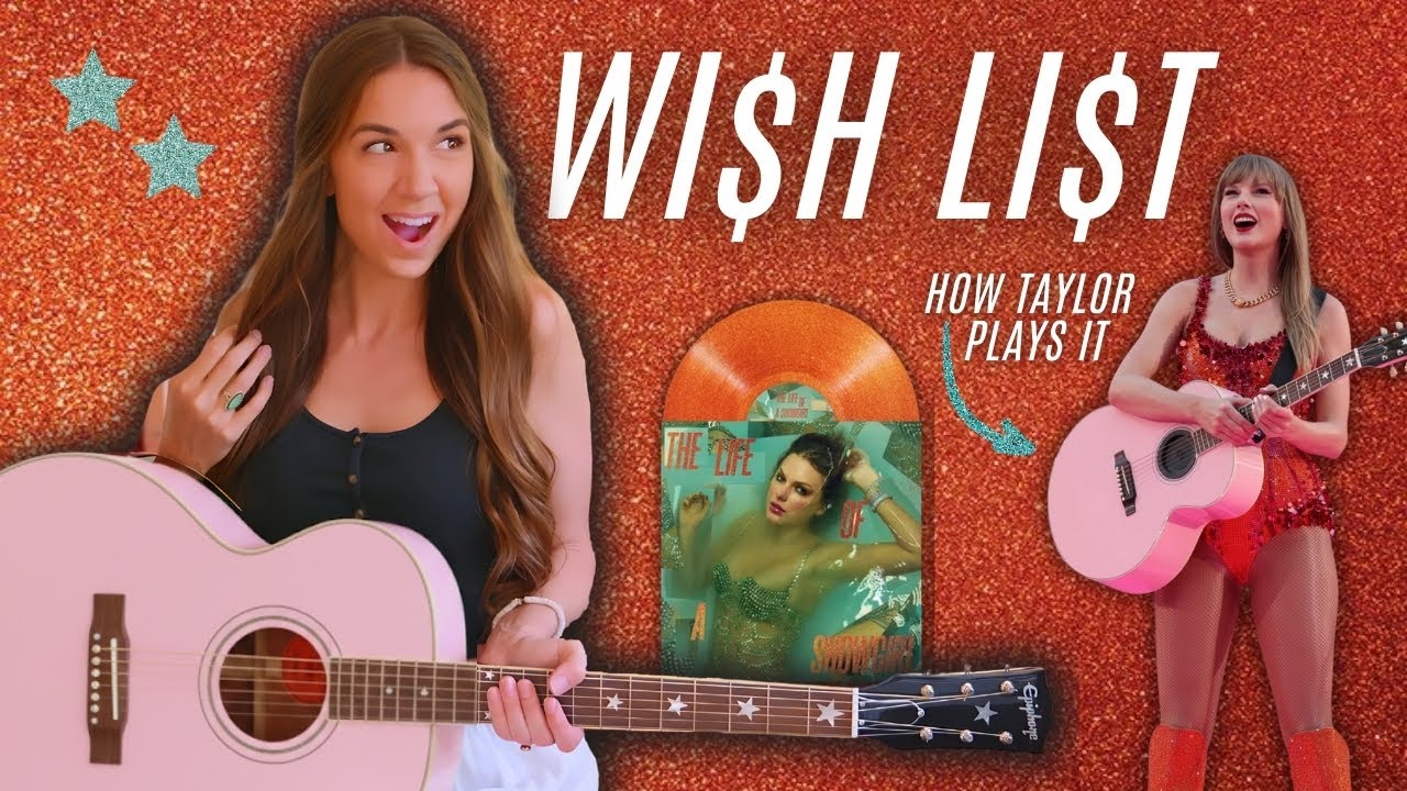 Wi$h Li$t — Тейлор Свифт | Гитарные аккорды + урок