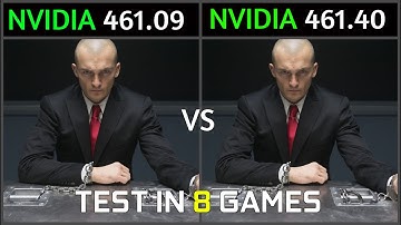 Nvidia Drivers 461.09 Vs 461.40 Test in 8 Games