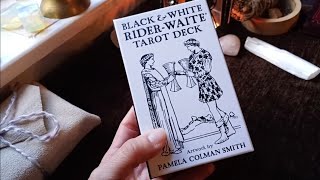 ☆New Release☆BLACK & WHITE RAIDER WAITE TAROT | Walkthrough Review #tarot  @usgamessystems