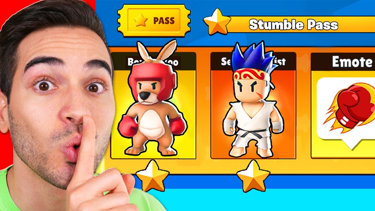 SHOPPO TUTTO IL NUOVO STUMBLE PASS DI STUMBLE GUYS