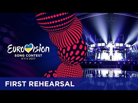 Omar Naber - On My Way (Slovenia) First rehearsal in Kyiv