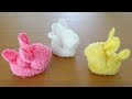 Towel Bunny Looks Real 本物そっくりな「おしぼりウサギ」Conejito de Toalla Muy Real