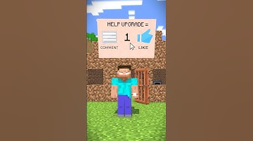 HELP Herobrine Upgrade Home 2 (Bones - Imagine Dragons) #shorts #minecraft #herobrine #house