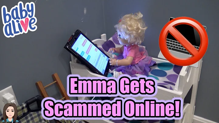 Baby Alive Emma Gets Scammed Online! Internet Safe...