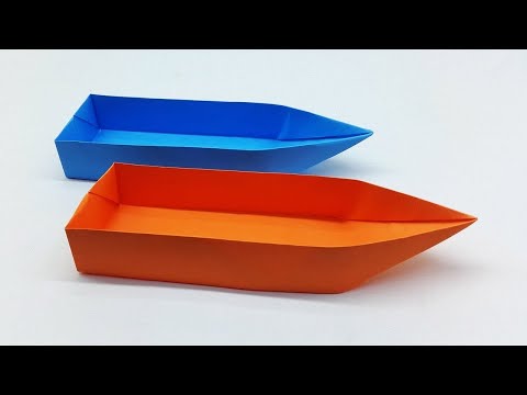 🚣🏼‍♀️როგორ გავაკეთოთ ქაღალდის ნავი - ორიგამი🚣🏼‍♀️Origami - Boat 🚣🏼‍♀️ Оригами - Лодка 🚣🏼‍♀️