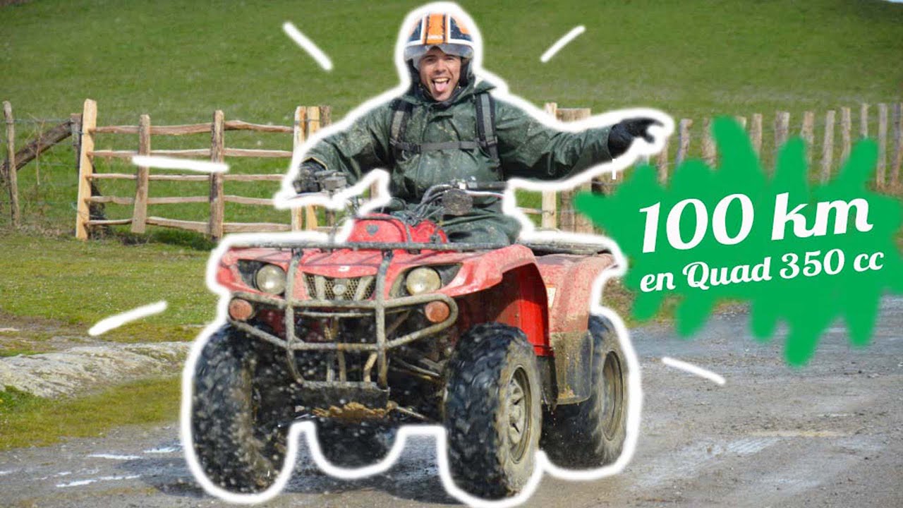 RANDO QUAD 100 km sur les Pistes du PAYS BASQUE vlog 6 YouTube