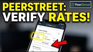 How to verify hard money rates with PeerStreet - Beginner Guide