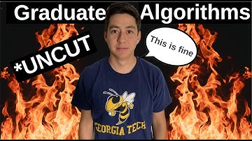 Georgia Tech *UNCUT OMSCS Graduate Algorithms Review | CS 6515 #raw #nofilter #uncut