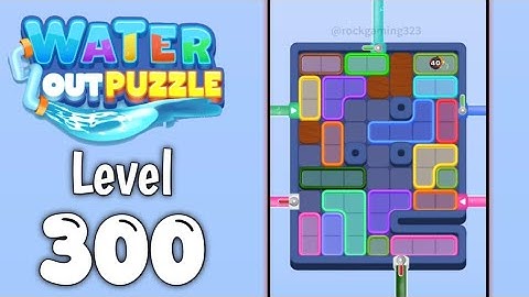 Water Out Puzzle Level 300 Walkthrough