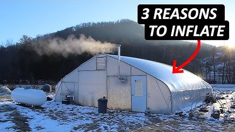 Benefits of Installing Double Layer Inflated Greenhouse Plastic