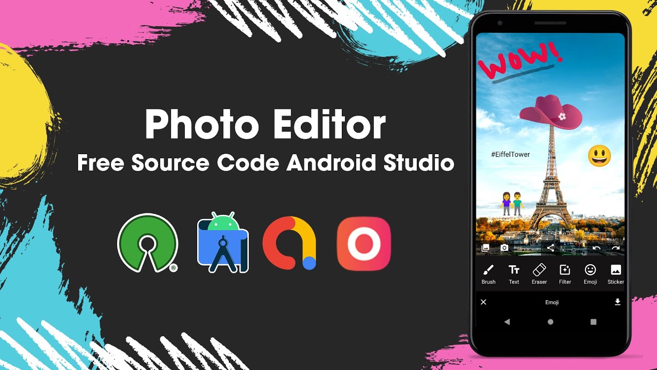 Photo Editor Free Source Code Android Studio || Photo Editor Android ...