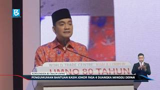 Pengumuman Bantuan Kasih Johor Fasa 4 dijangka minggu depan