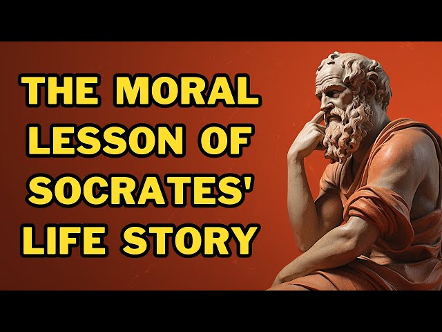 The Moral Lesson of SOCRATES' Life Story || English Moral Story  @shortmoraltales