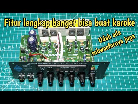 gambar kit speaker aktif