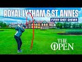 Two DOUBLES &amp; a TRIPLE! My Toughest Round So Far! (30 MPH Winds at Royal Lytham)