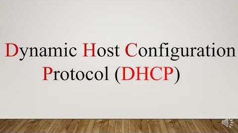 Application layer protocols part 3