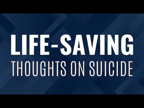 Feeling Suicidal?.. Some thoughts to consider