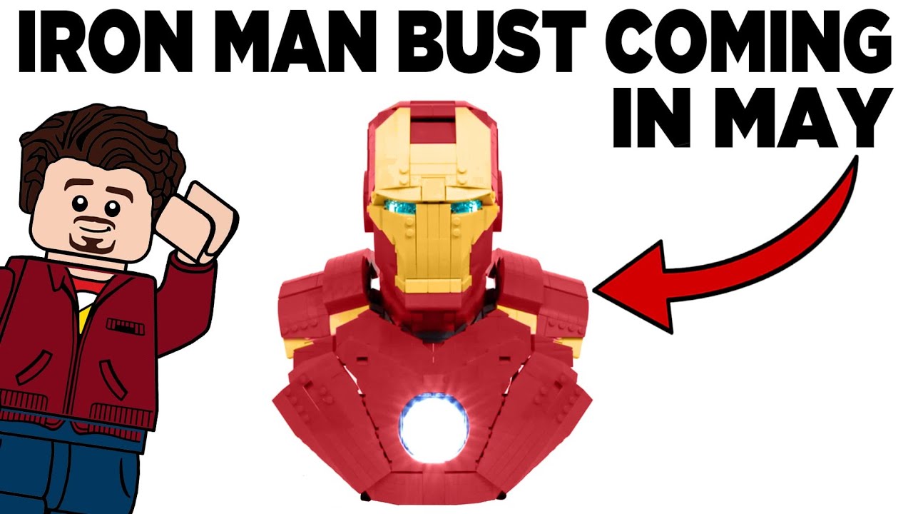 NEW LEGO Iron Man Bust Coming Soon YouTube
