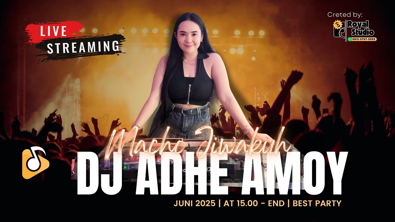 DJ ADHE AMOY CINTA TAK TERBATAS WAKTU✨ REMIX MACHO SUNGAI MENANG‼️