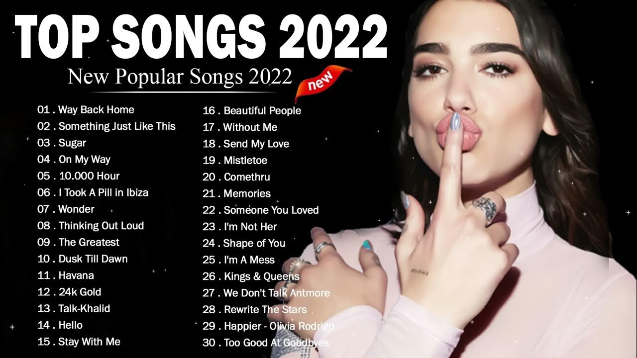 Самый лучший песня 2022 года. Топ 5 песен 2022. Дуа липа 2022. Top Hits 2022. Английские песни 2022.