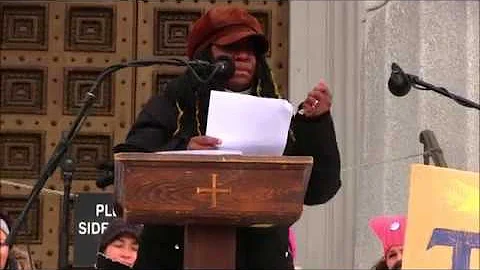 Kiah Morris @ The Women's March on Montpelier 1/19/19