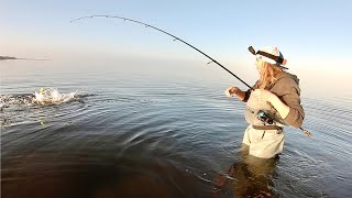 Discovering A Wade Fishing Paradise! Endless Big Fish and No Boat