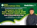 Tausiah Isra Mi'raj 1445H (2024) bersama KH.Abdurrahman Shoheh, Masjid Baiturrahman Citra, Kalideres