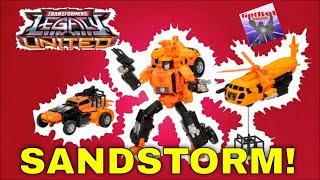 Transformers Legacy United Sandstorm - GotBot True Review NUMBER 1170