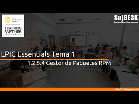 LPIC Essentials Tema 1 - 1.2.5.4: Gestor de Paquetes RPM