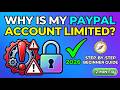 Why Is My PayPal Account Limited 2026 Step by Step Beginner Guide 2 Min