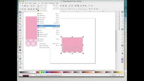 Splitting An SVG  Design In Inkscape
