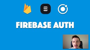 Ionic + StencilJS + Firebase: Anonymous Authentication