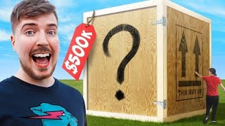 Dünyanın En Büyük Gizemli Kutusunu 500.000 Dolara Aldım!! MrBeast Türkçe Dublaj