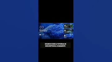 Full Screen Mouse Scroll Sliding Landing Page #html #css #js