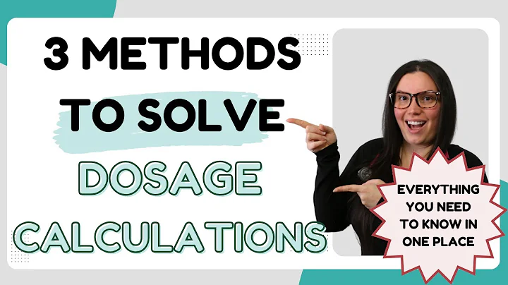 Nursing Dosage Calculations Methods: Ratio, Desired Over Have, & Dimensional Analysis | Nurse Cheung