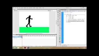 How to make Walking Man in flash game